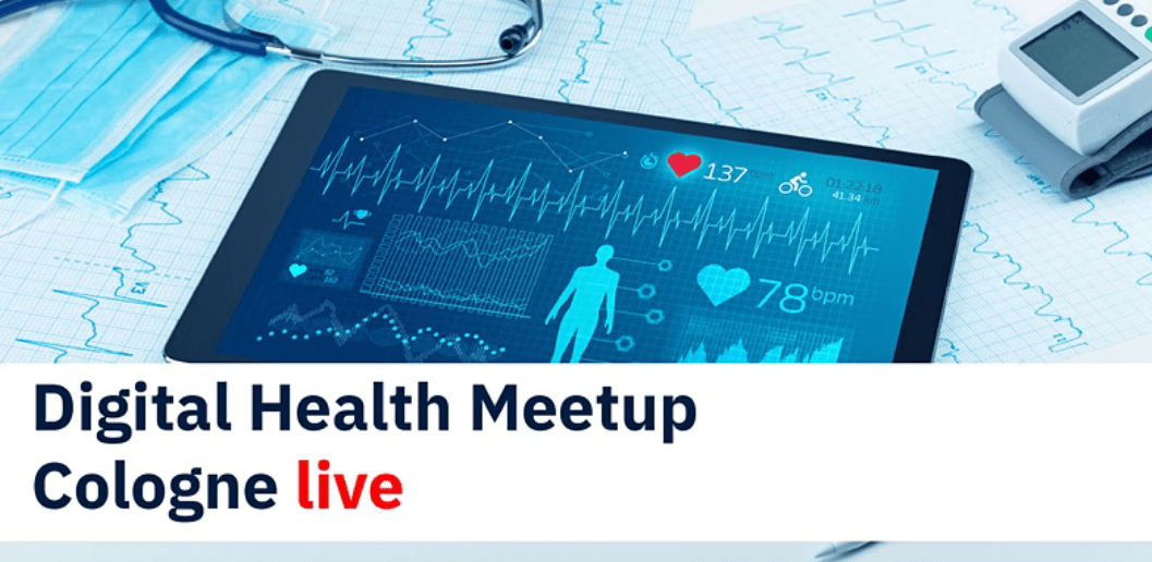 You are currently viewing Einladung zur Veranstaltung „Digital Health Meetup Cologne live“ am 21. September 2022