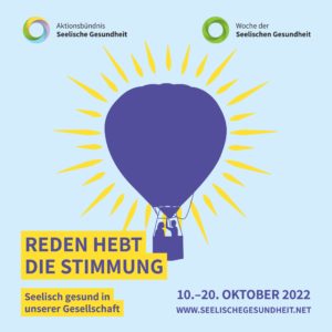Read more about the article „Woche der Seelischen Gesundheit 2022“ – Programm der Gezeiten Haus Kliniken