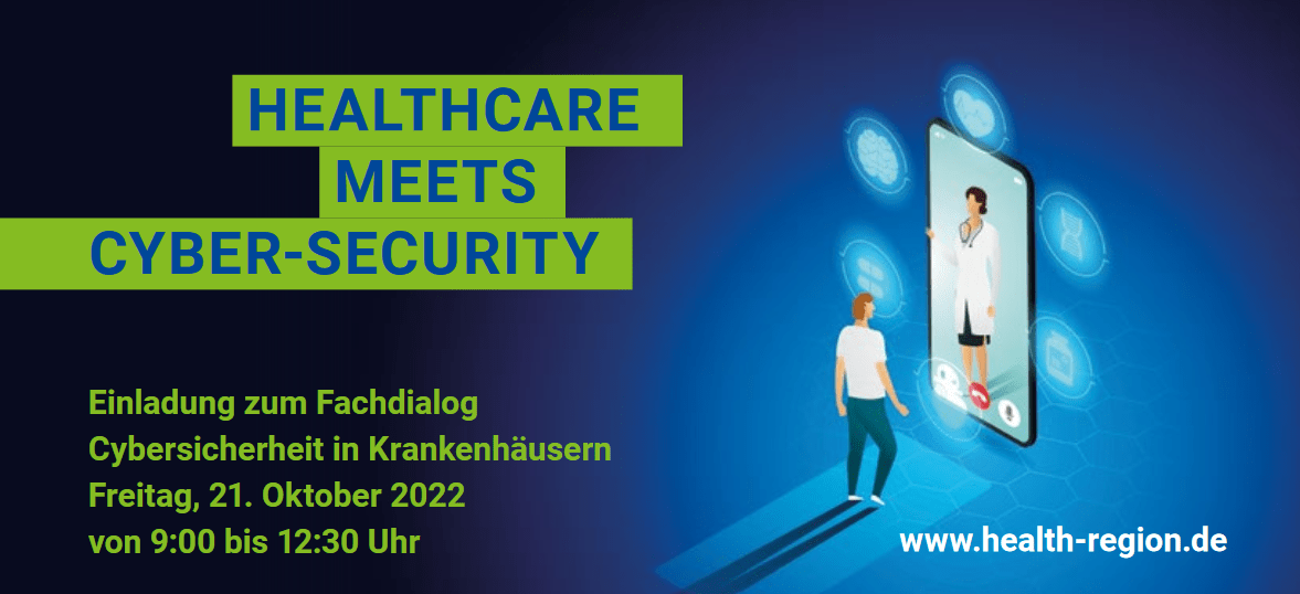 You are currently viewing Fachdialog Cybersicherheit in Krankenhäusern am 21. Oktober 2022