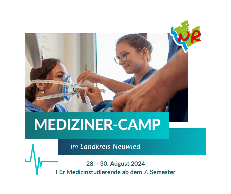 You are currently viewing Der Kreis Neuwied lädt Student:innen zum Mediziner-Camp ein: 28. bis 30. August 2024